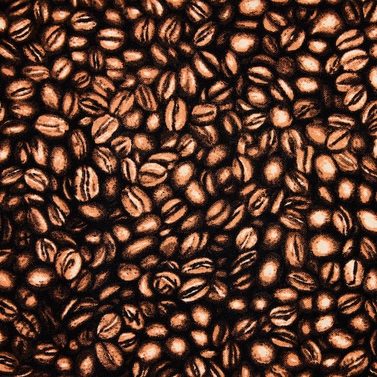 Coffee Bean Cotton Fabric